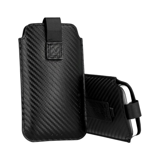 Handy tasche cabon schwarz - handy,
